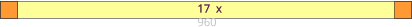 17 x 960