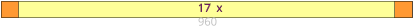 17 x 960