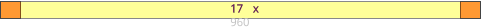 17 x 960