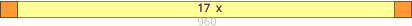17 x 960