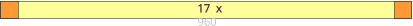 17 x 960