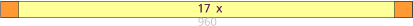 17 x 960