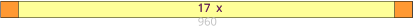 17 x 960