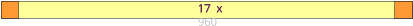 17 x 960