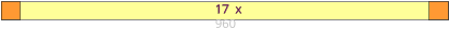 17 x 960