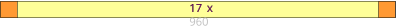 17 x 960